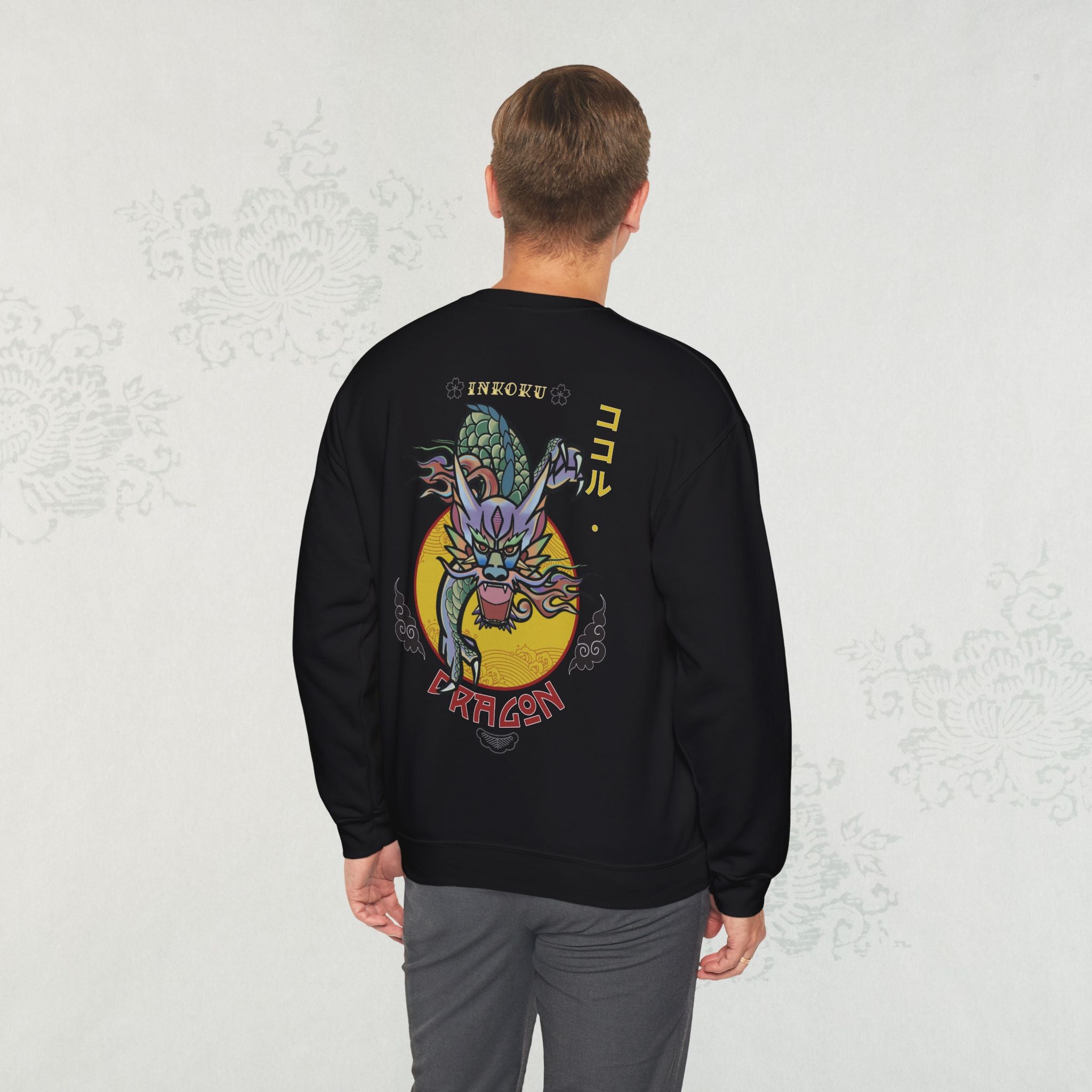 Inkoku Dragon - Crewneck Sweatshirt