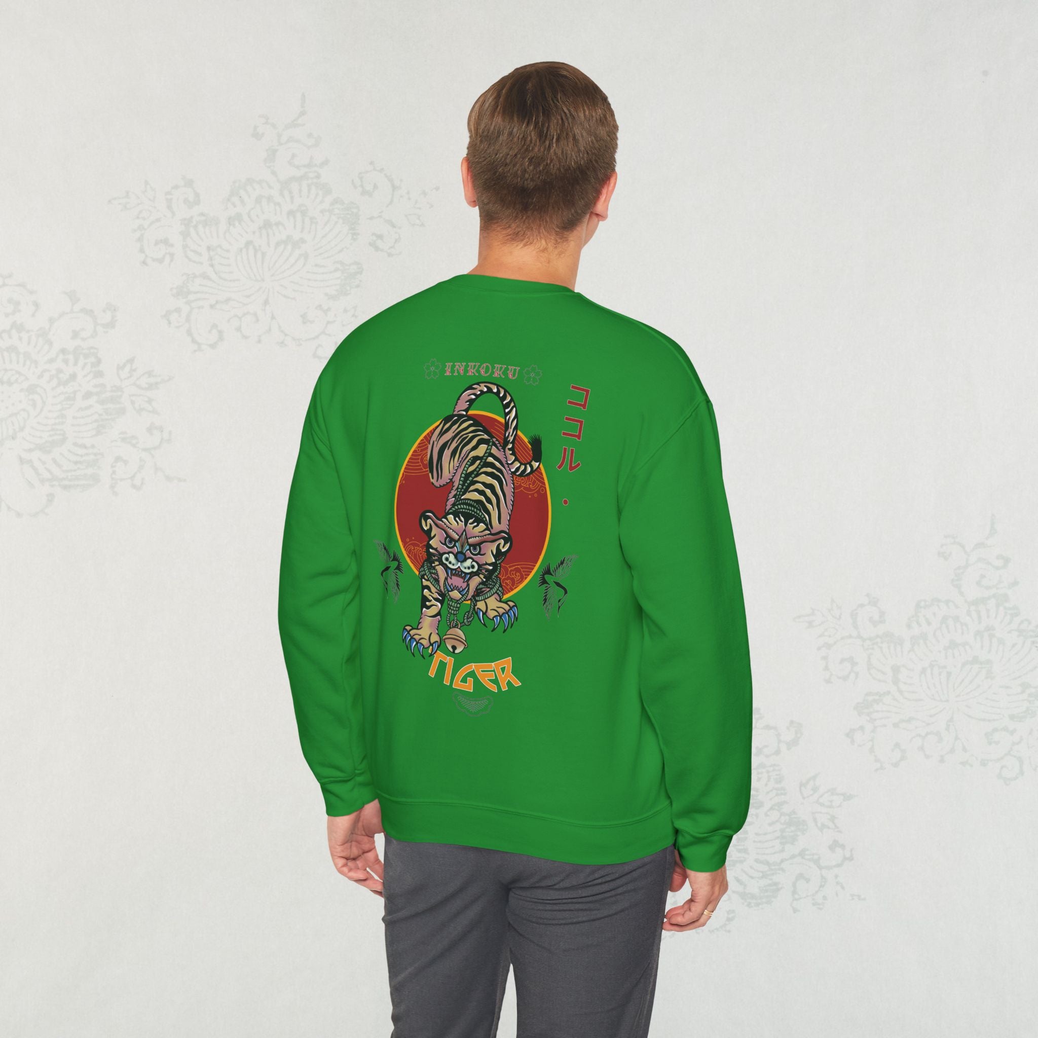 Inkoku Tiger - Crewneck Sweatshirt