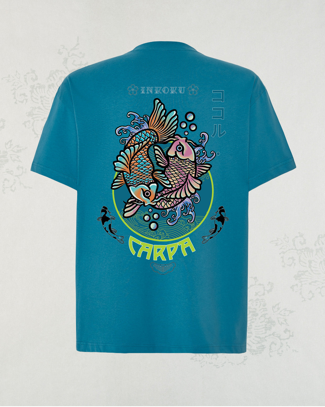 Camiseta Oversize Unisex 100% algodón Carpa