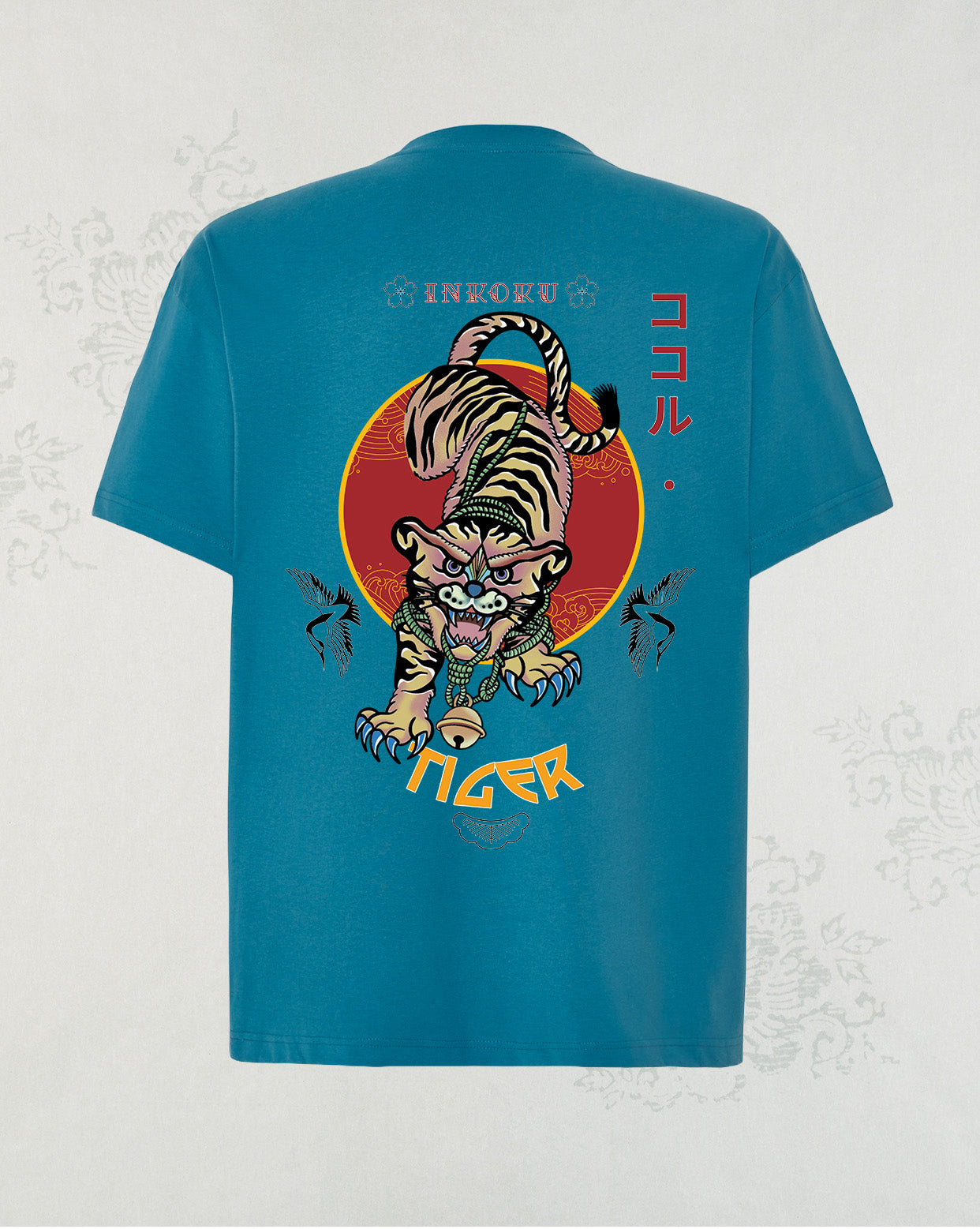 Camiseta Oversize Unisex 100% algodón Tiger