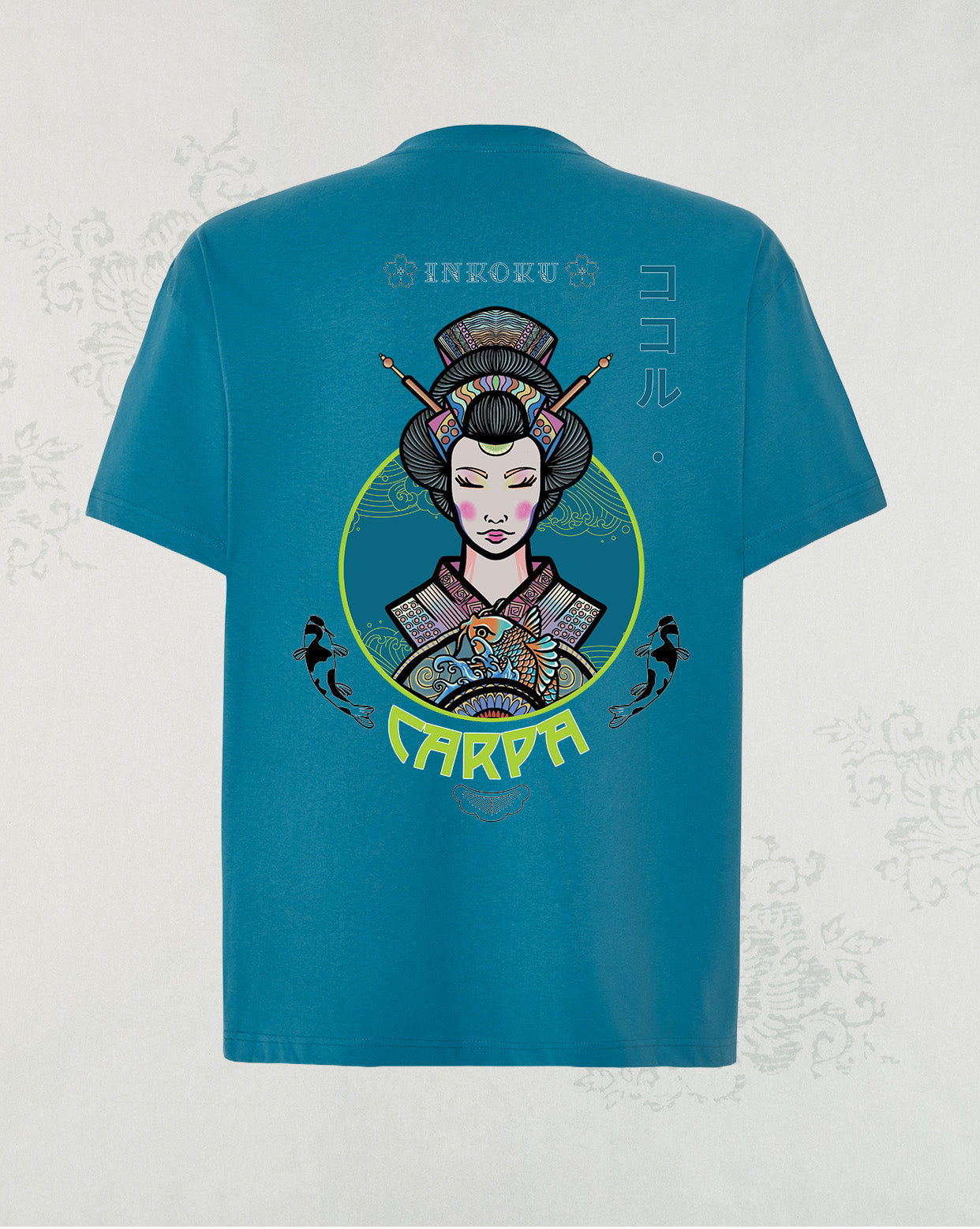 Camiseta Oversize Unisex 100% algodón Carpa