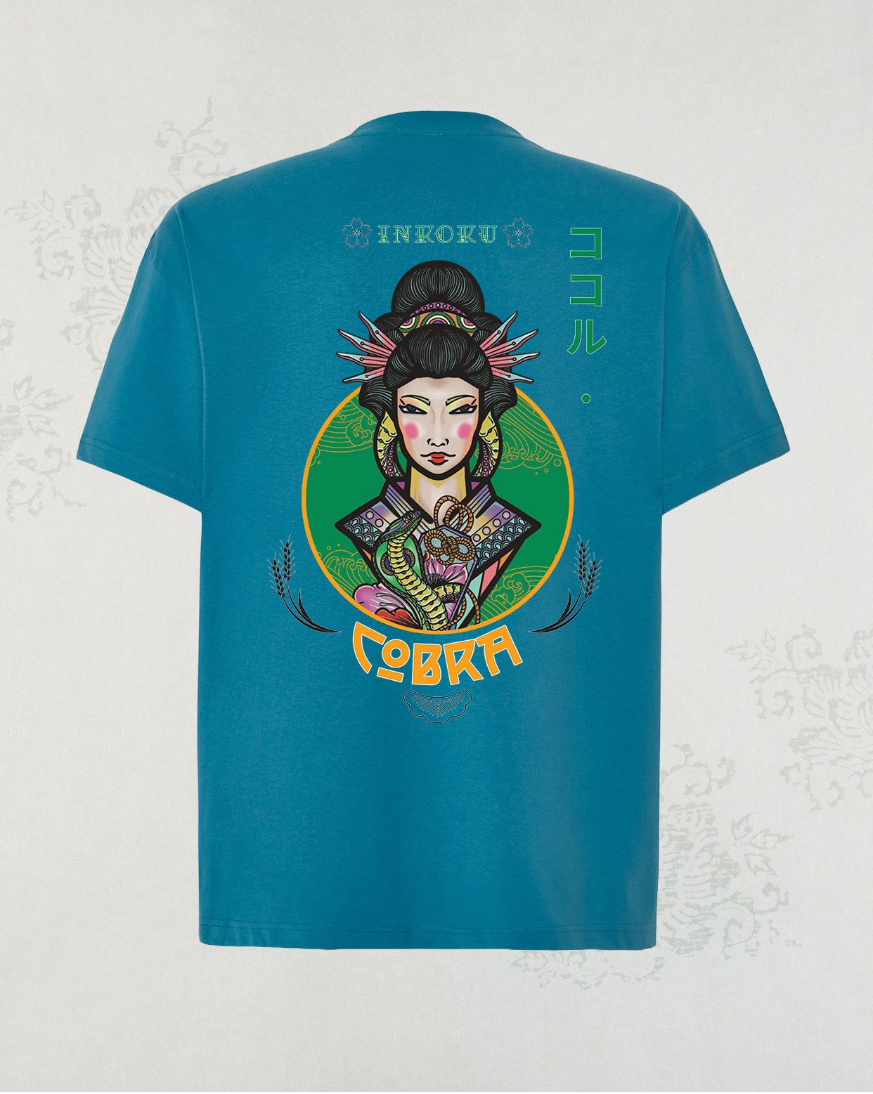 Camiseta Oversize Unisex 100% algodón Cobra