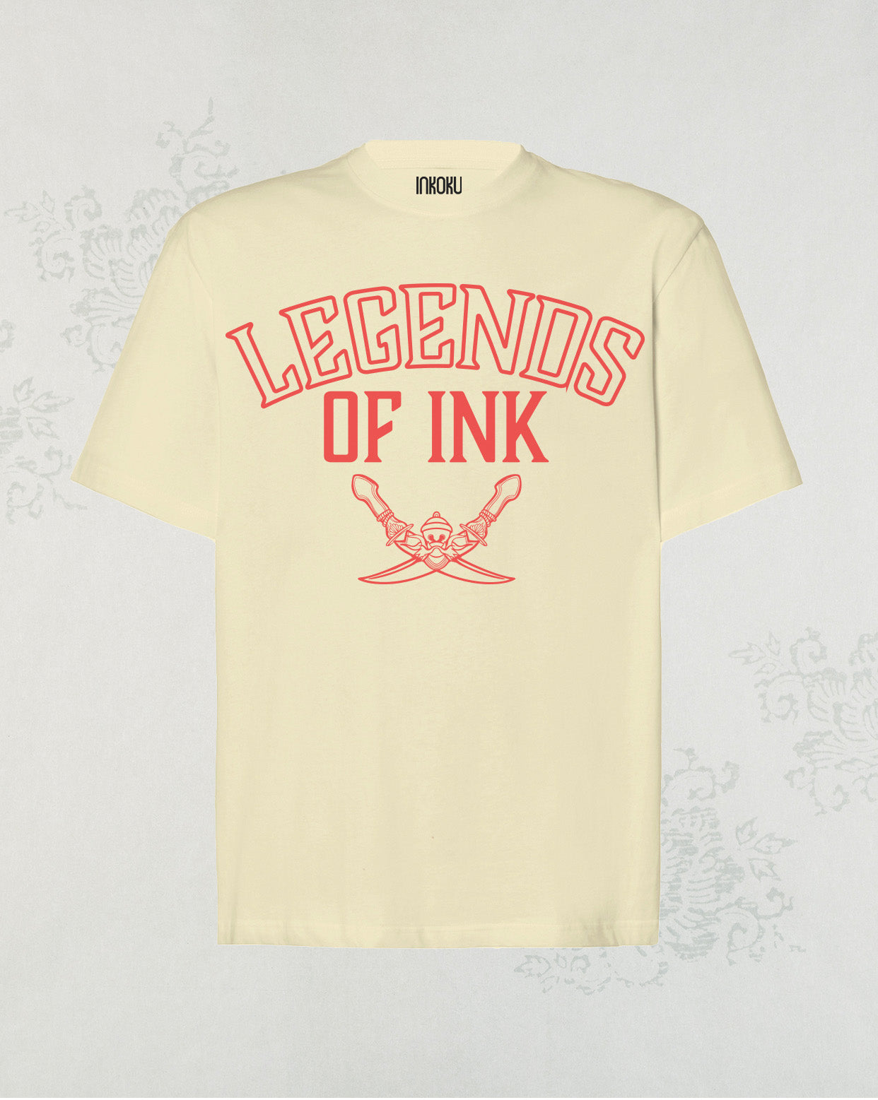 Legends of Ink Camiseta Oversize Unisex 100% algodón