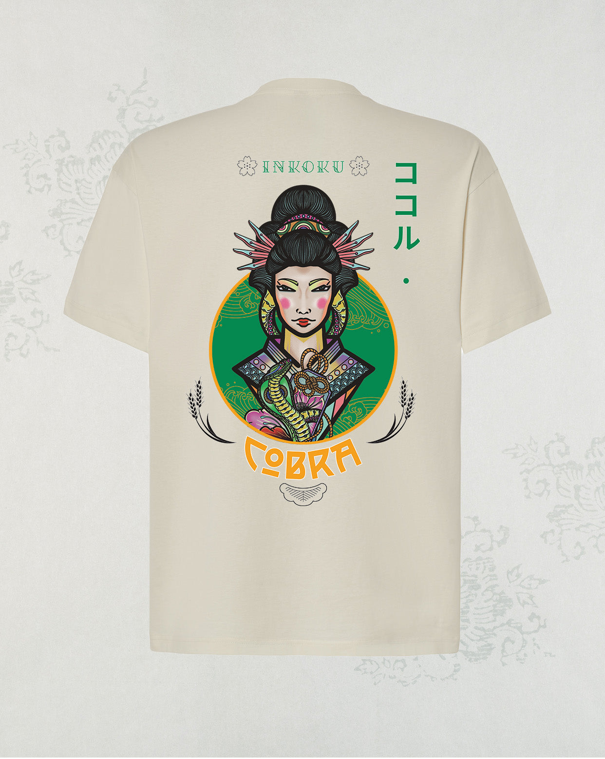 Camiseta Oversize Unisex 100% algodón Cobra