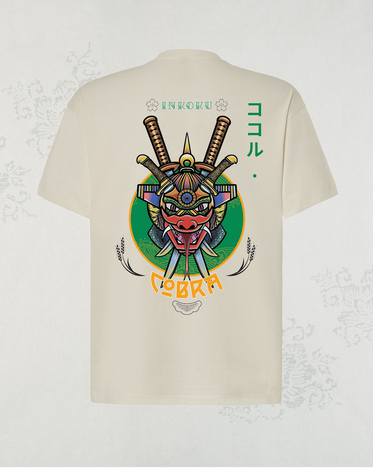 Camiseta Oversize Unisex 100% algodón Cobra