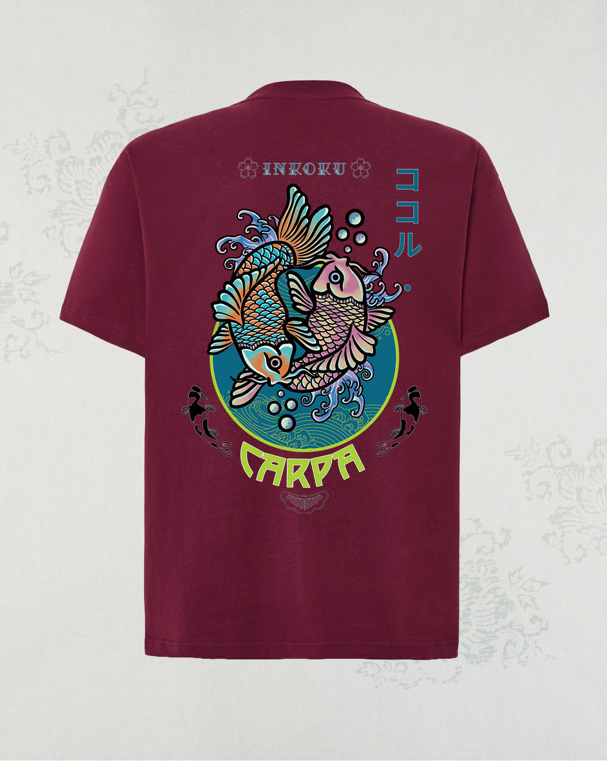 Camiseta Oversize Unisex 100% algodón Carpa