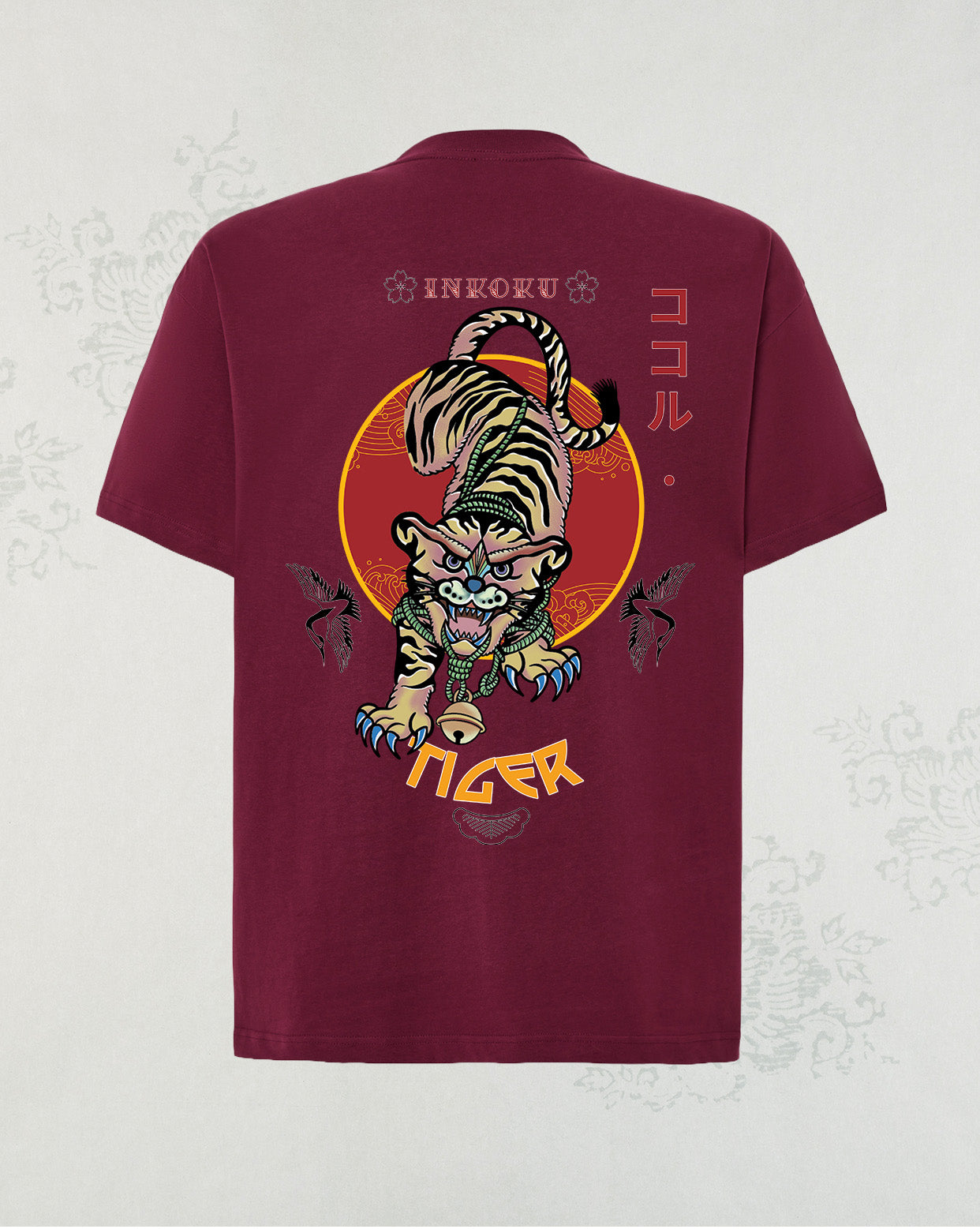 Camiseta Oversize Unisex 100% algodón Tiger