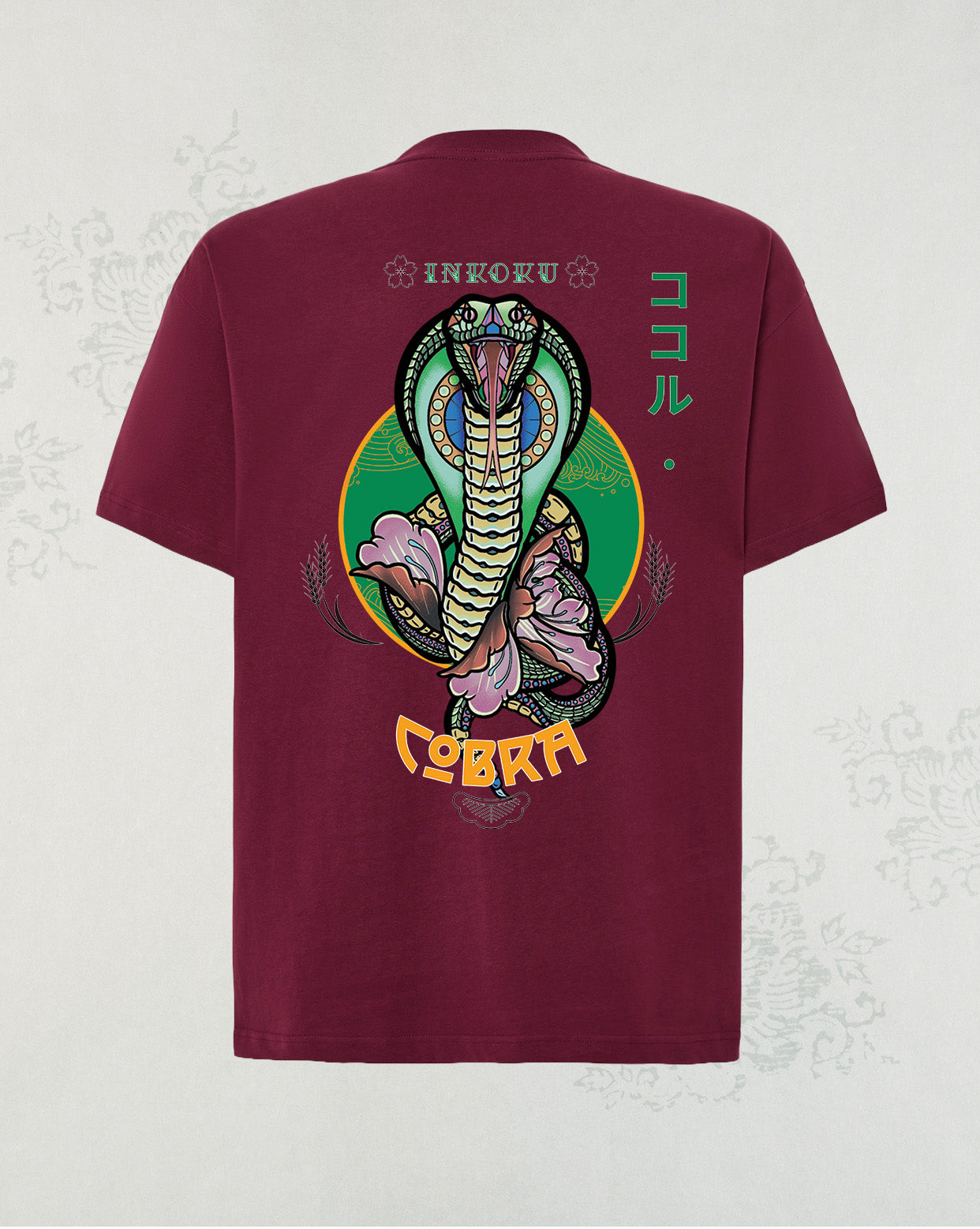 Camiseta Oversize Unisex 100% algodón Cobra