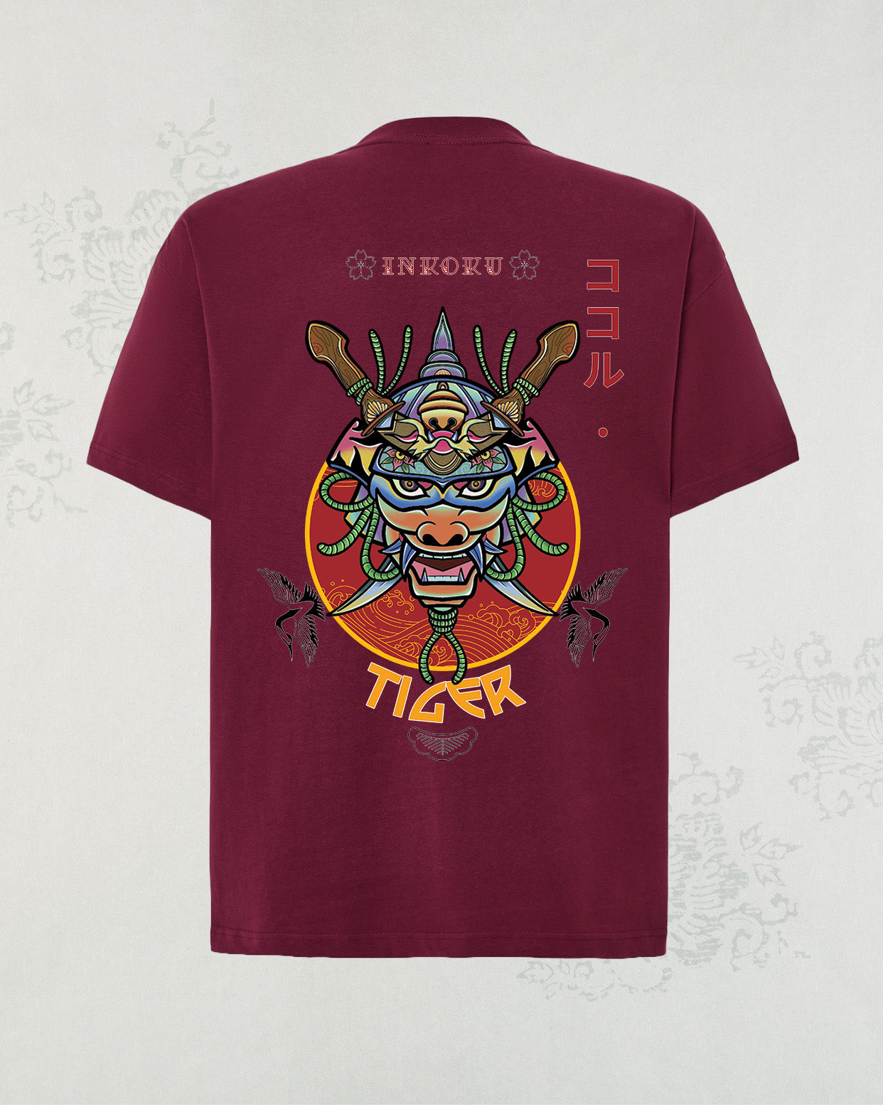 Camiseta Oversize Unisex 100% algodón Tiger