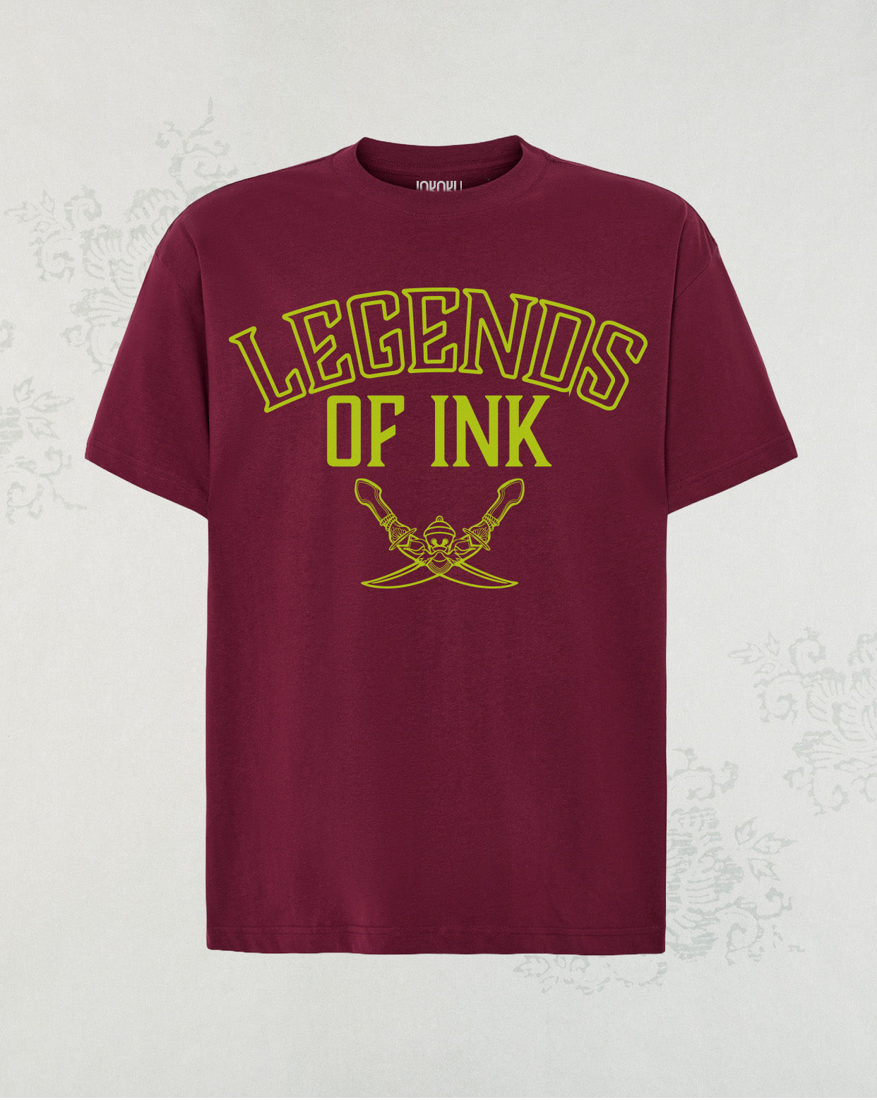 Legends of Ink Camiseta Oversize Unisex 100% algodón