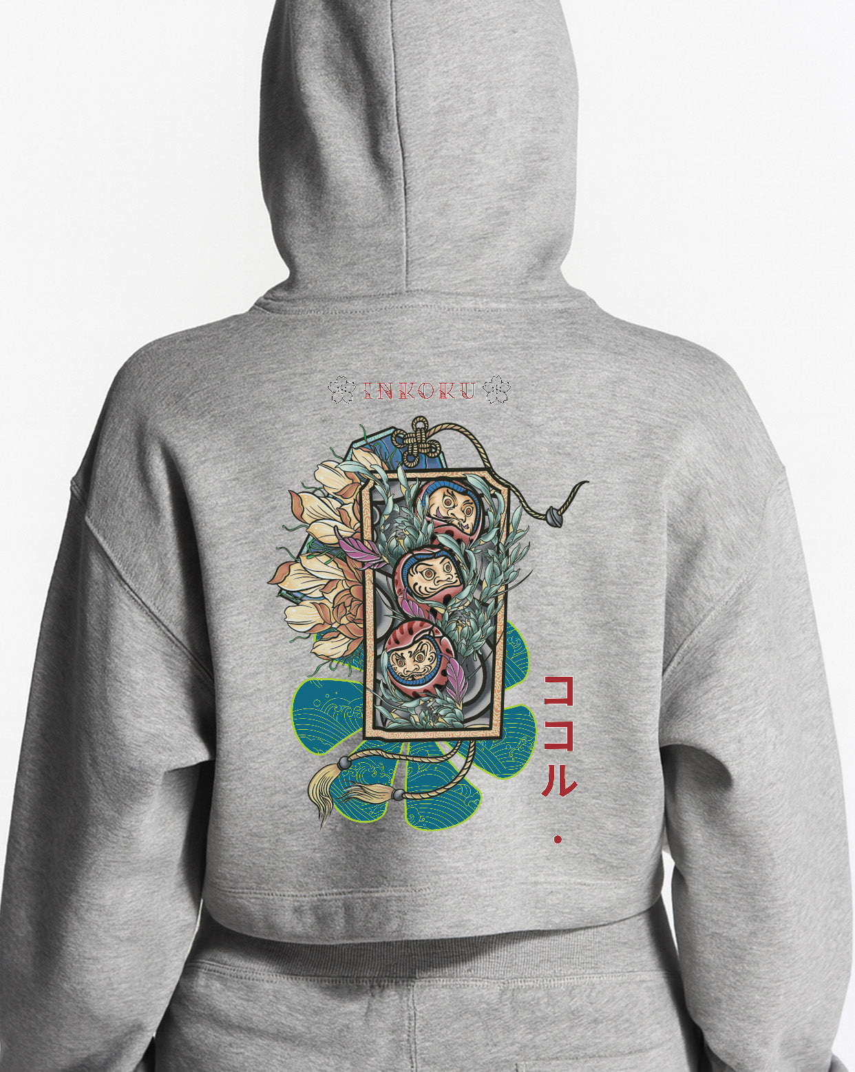Sudadera Crop Daruma