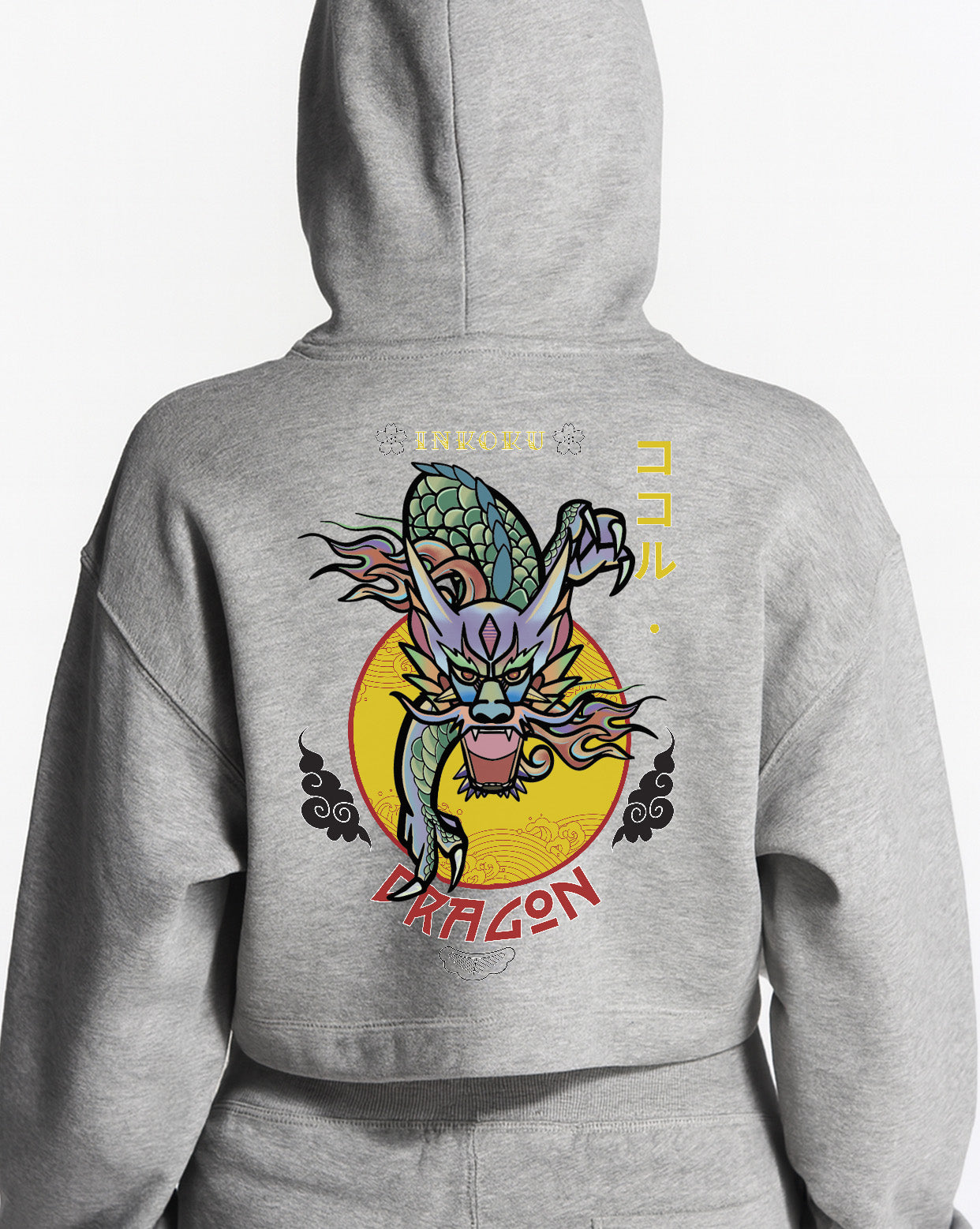 Sudadera Crop Dragon