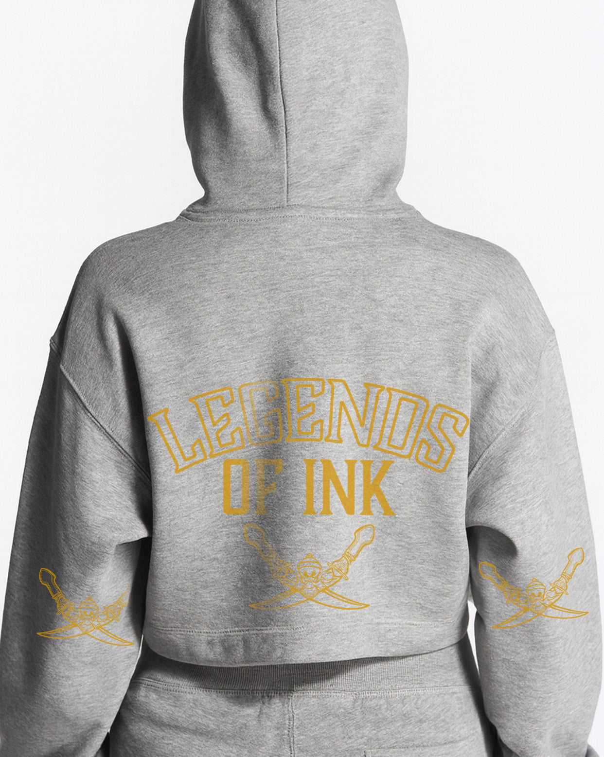 Sudadera Crop Legends of Ink