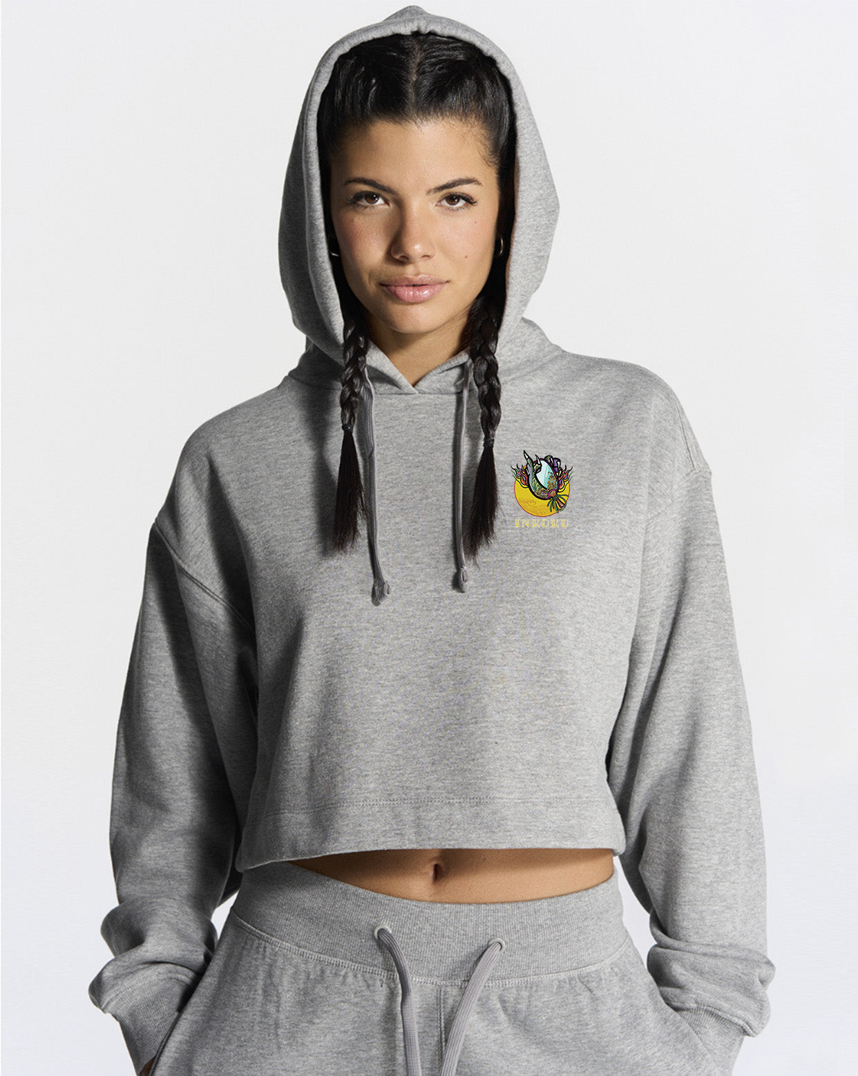Sudadera Crop Dragon