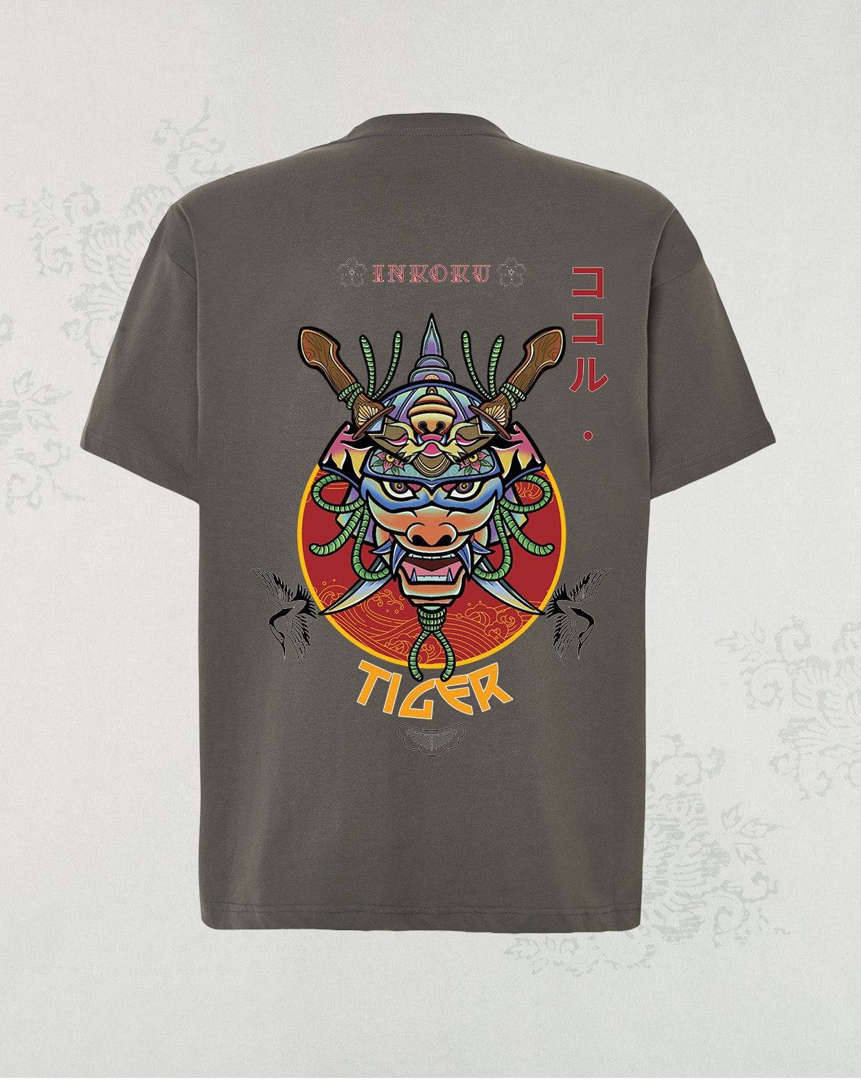 Camiseta Oversize Unisex 100% algodón Tiger