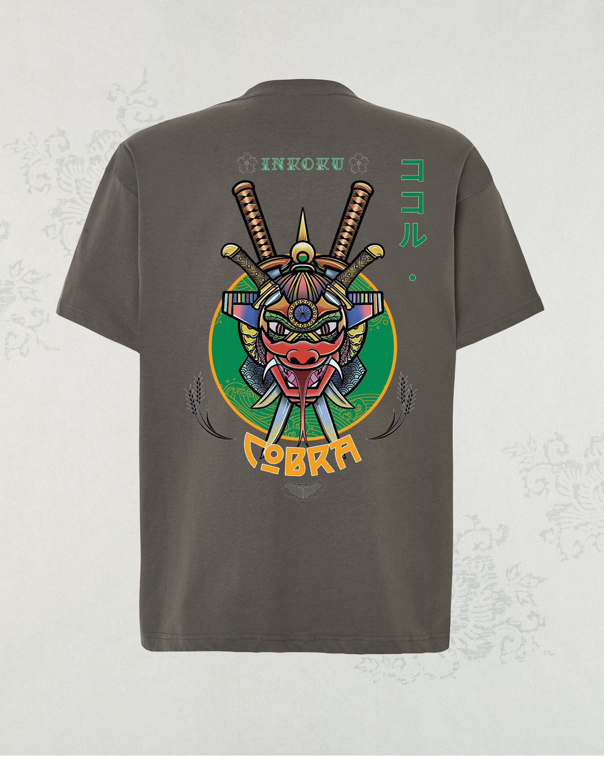 Camiseta Oversize Unisex 100% algodón Cobra