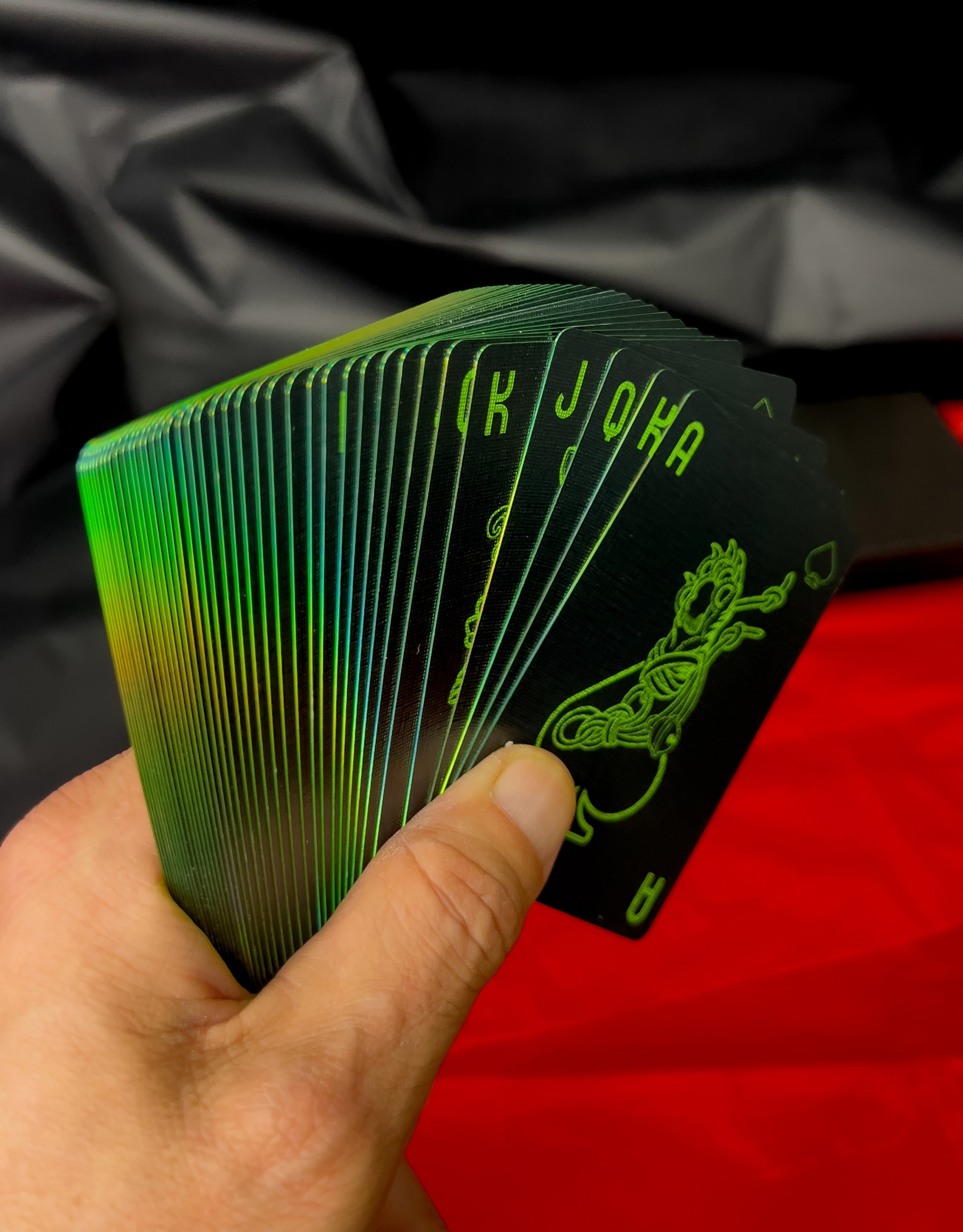 Mystic Waves Playing Card
