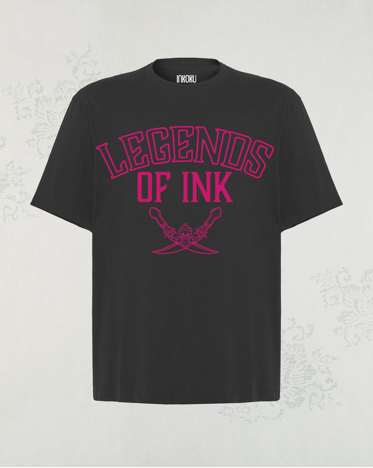 Legends of Ink Camiseta Oversize Unisex 100% algodón