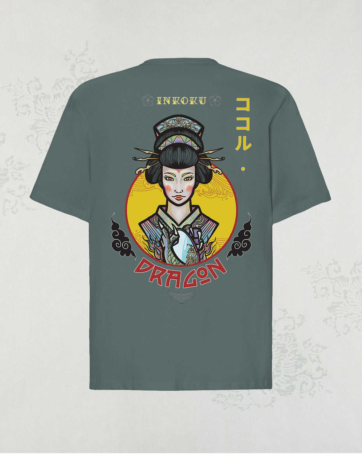 Geisha Dragon OVERSIZE