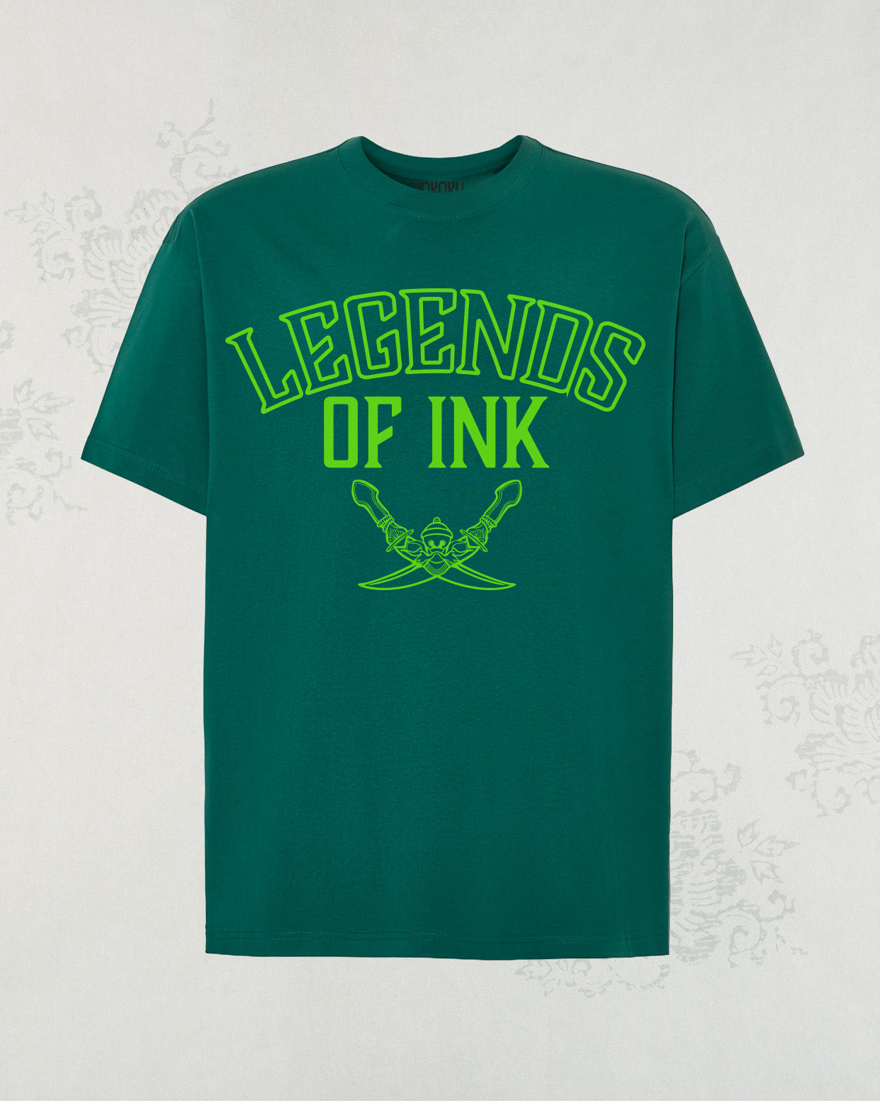 Legends of Ink Camiseta Oversize Unisex 100% algodón