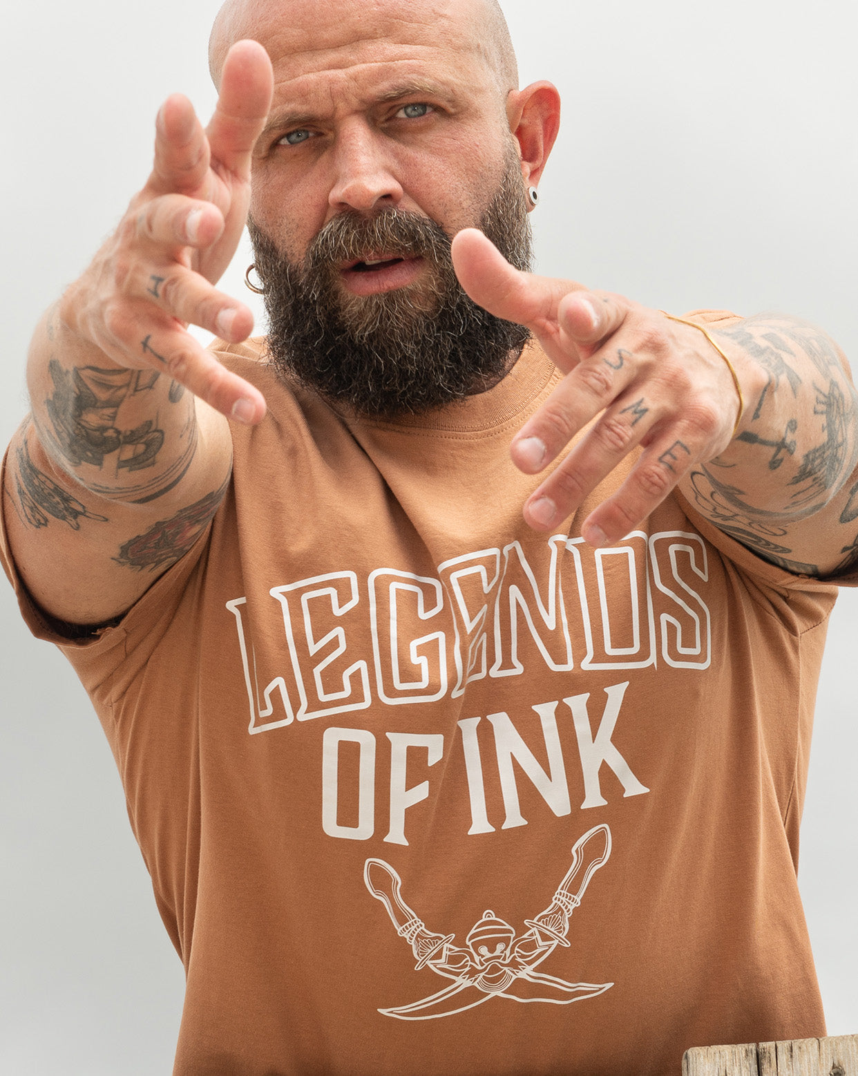Legends of Ink Camiseta Oversize Unisex 100% algodón