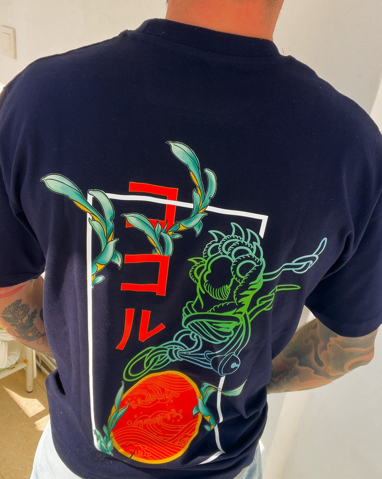 Warriors Camiseta Oversize Unisex 100% algodón